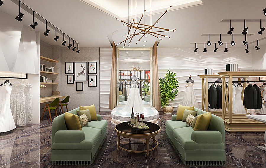 品牌攝影館裝修設(shè)計效果圖