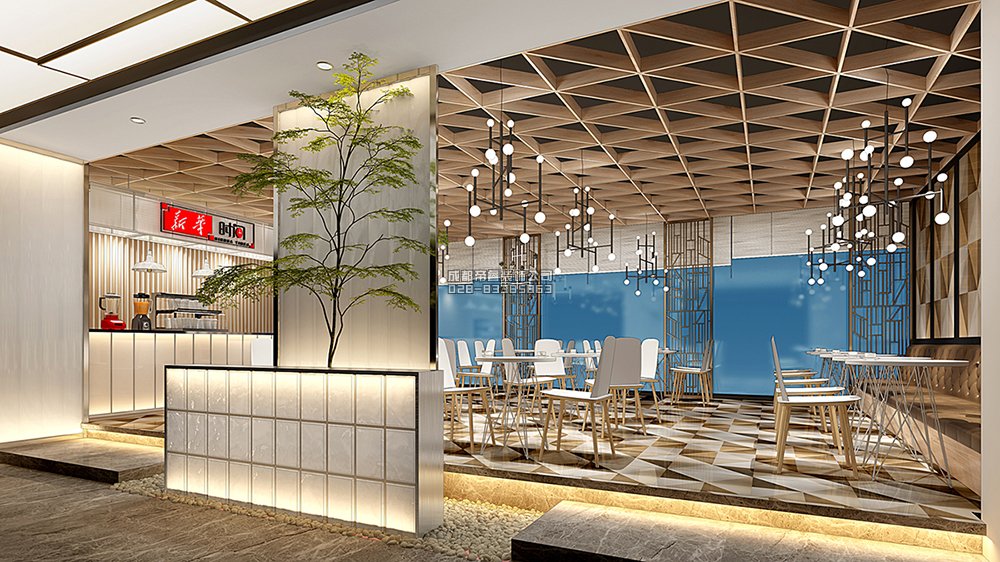 日式風(fēng)格咖啡廳裝修效果圖