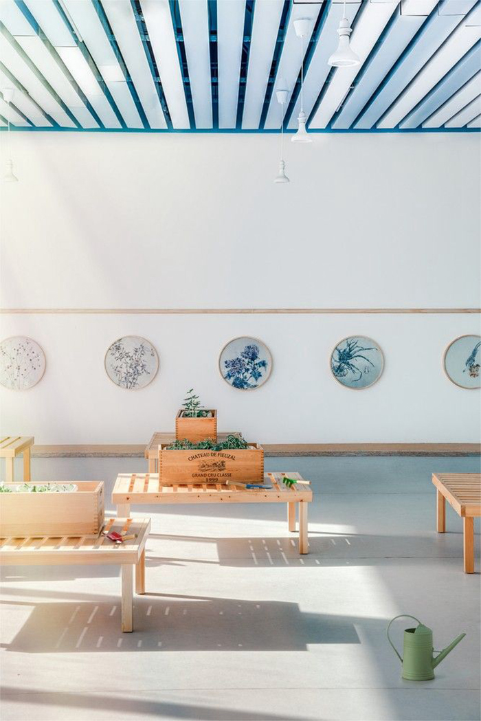 早教中心裝修-種植室設(shè)計效果圖