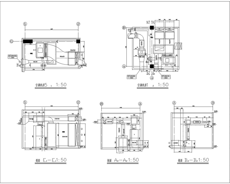 大樣圖和剖面圖的繪制要表達的是圖紙設計細節(jié)